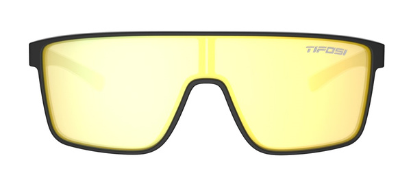 Okulary TIFOSI SANCTUM (czarne; soczewka żółta 13% transmisji światła)