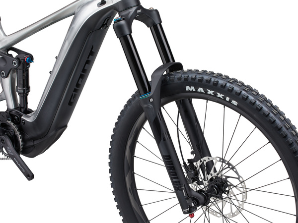 Rower MTB elektryczny Giant Reign E+ 3 (2024) Raw Aluminum