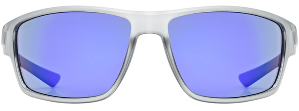 Okulary Uvex Sportstyle 230 (dymione transparentne | niebieskie soczewki mirror S3)
