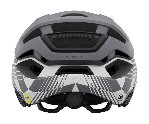 Kask mtb GIRO MANIFEST MIPS SPHERICAL szaro-biały