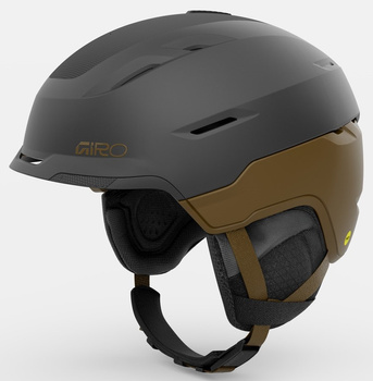 Kask zimowy GIRO TOR SPHERICAL MIPS (matte metallic coal/tan) (2026)