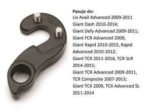 Hak przerzutki tylnej Giant do modelu TCR Advanced 2005+ i innych