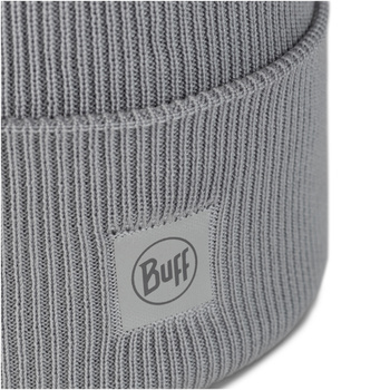 Czapka BUFF CROSSKNIT BEANIE SOLID LIGHT GREY