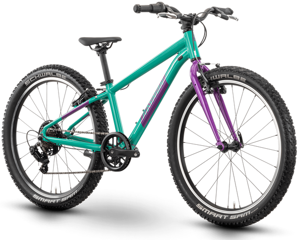 Rower dziecięcy Raymon Yanga 24 (zielono-fioletowy 2026)