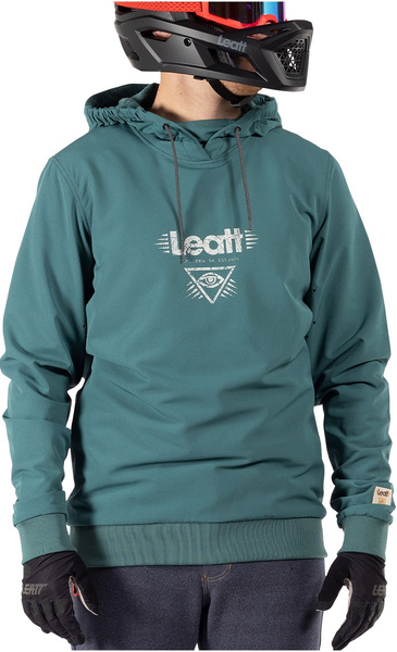 Bluza z kapturem Leatt MTB Gravity 3.0 (turkusowa)
