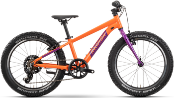 Rower dziecięcy Raymon Yanga 20 (pomarańczowo-fioletowy)