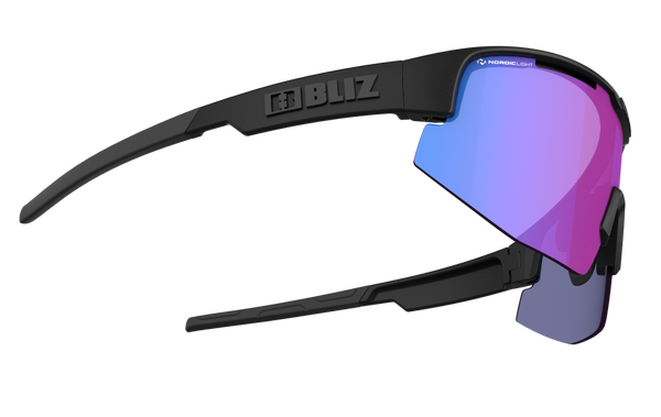 Okulary Bliz Active Matrix Nano Optics Matt Black (soczewki Nordic Light Begonia)