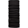 Bandana dziecięca BUFF MERINO LIGHTWEIGHT SOLID BLACK
