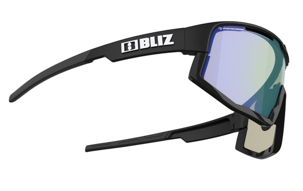 Okulary fotochromowe Bliz Active Vision Nano Optics Matt Black (soczewki Photochromic)