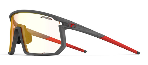 Okulary TIFOSI MOAB CLARION FOTOTEC satin vapor (1 szkło Clarion Red FOTOCHROM 64%-14% transmisja światła) (NEW 2025) (PREMIERA: 2025-03-01)