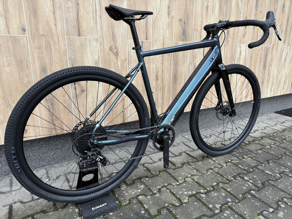 Potestowy rower gravel elektryczny Octane One E-GRD Dark Teal Metallic