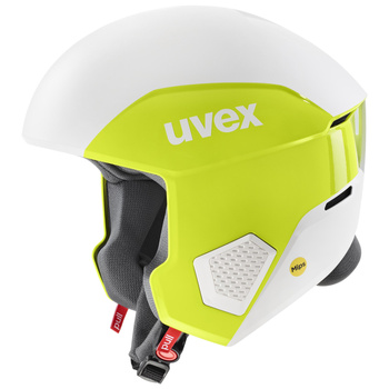 Kask narciarski Uvex Invictus MIPS (biało-żółty)
