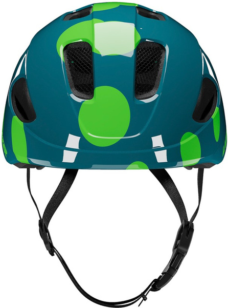 Kask dziecięcy Lazer Nutz 2.0 KinetiCore Green Dots