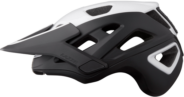 Kask MTB Lazer Jackal KinetiCore Matte White Black