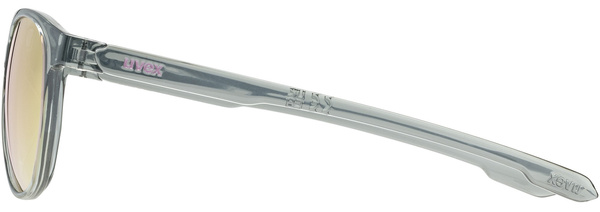 Okulary Uvex LGL 54 (dymione | różowe soczewki mirror kat. 3)