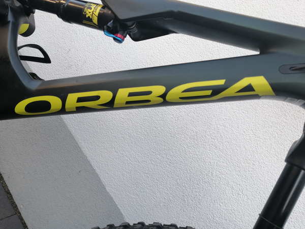 Używany rower MTB Orbea Occam H30 czarno-żółty