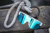 Okulary Bliz Active Matrix White (dymione niebieskie soczewki kat. 3)