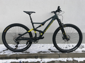 Używany rower MTB Orbea Occam H30 czarno-żółty