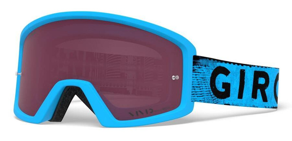 Gogle GIRO BLOK MTB Blue Hypnotic (soczewki VIVID-Carl Zeiss TRAIL i przezroczyste)