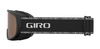 Gogle damskie zimowe GIRO MOXIE BLACK WHITE CHUTE (soczewki AMBER GOLD i soczewki YELLOW)