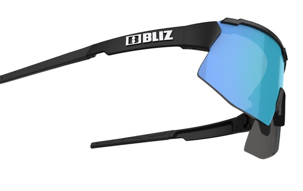 Okulary Bliz Active Breeze Matt Black (brązowo-niebieskie soczewki kat. 3)