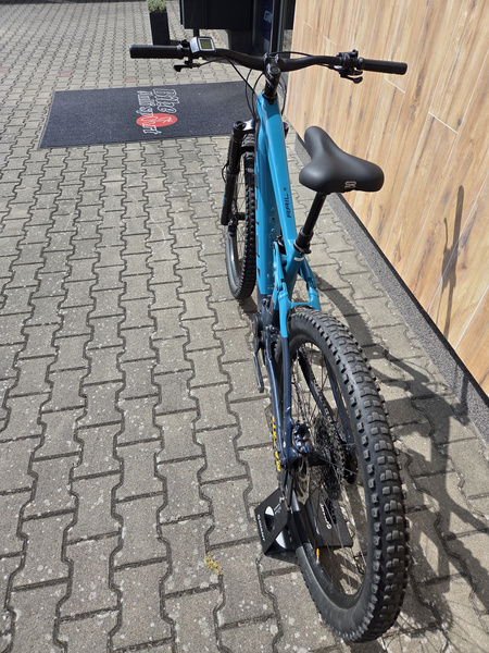 Używany rower elektryczny MTB Trek Rail 9 (2019) niebieski