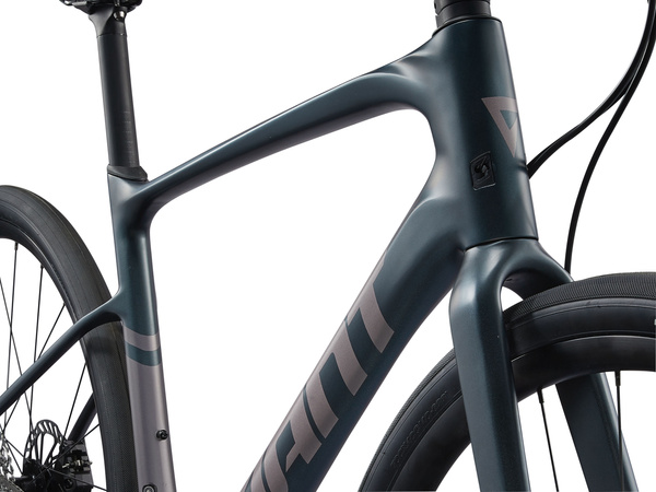 Rower fitness Giant FastRoad AR Advanced 1 (2025) | karbonowy| Asphalt Green