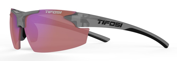 Okulary TIFOSI TRACK satin vapor (1 szkło AC Red 39% transmisji światła) (NEW)