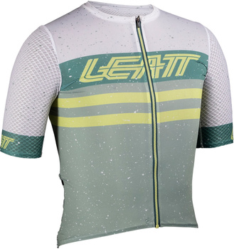 Koszulka damska Leatt MTB Endurance 6.0 (biało-zielona)