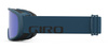 Gogle zimowe GIRO CRUZ BLACK & HARBOR BLUE WORDMARK (soczewka lustrzana kolorowa GREY COBALT)