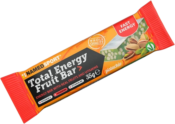 Baton NAMEDSPORT Total Energy Fruit (pistacja 35 g)