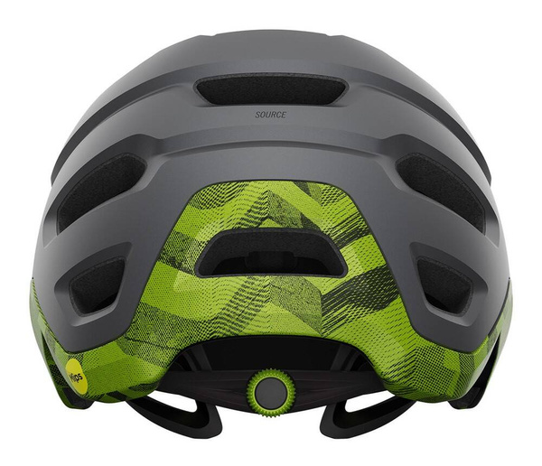 Kask rowerowy MTB GIRO SOURCE INTEGRATED MIPS metaliczny czarny