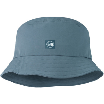 Czapka z daszkiem BUFF ADVENTURE BUCKET HAT SOLID STONE BLUE S/M
