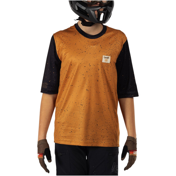 Koszulka dziecięca Leatt MTB Enduro 3.0 Junior (brązowa)