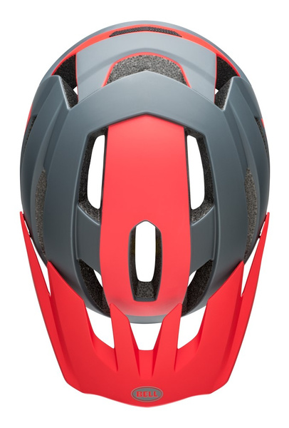 Kask MTB BELL 4FORTY AIR INTEGRATED MIPS (szaro-czerwony)