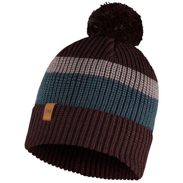 Czapka BUFF KNITTED HAT ELON MAROON-MAROON