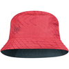 Kapelusz BUFF TRAVEL BUCKET HAT COLLAGE RED-BLACK M/L -RED-M/L-Standard