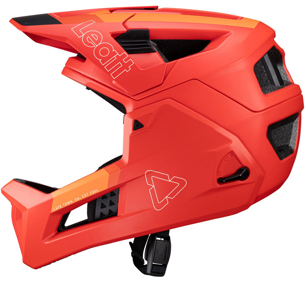 Kask full face Leatt MTB Enduro 4.0 V24 (wypinana szczęka) Red