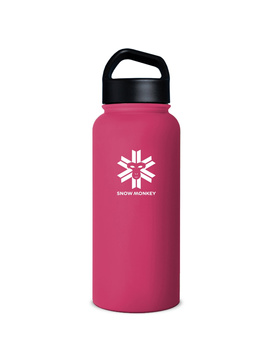 Butelka termiczna Snow Monkey Traveler Magenta