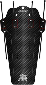 Błotnik Roxar Enlee (czarny karbon)