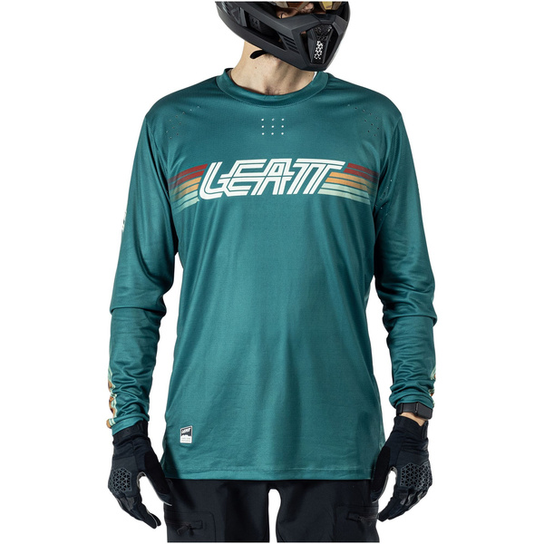 Koszulka z długim rękawem Leatt MTB Enduro 4.0 (turkusowa)