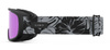 Gogle damskie zimowe GIRO MOXIE BLACK & GREY BOTANICAL XL (soczewka AMBER PINK i soczewka YELLOW)