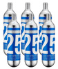 Wkład 25 g CO2 Giant Control Blast (6 sztuk)