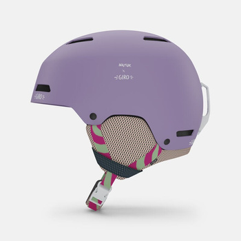 Kask zimowy dziecięcy GIRO CRUE (lawendowy)