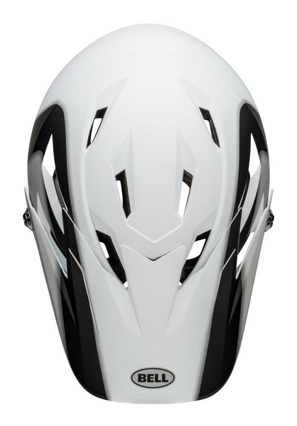 Kask full face BELL SANCTION (biało-czarny)