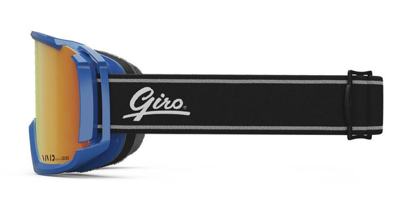 Gogle zimowe GIRO REVOLT LAKE PLACID BLUE (soczewka lustrzana kolorowa VIVID-Carl Zeiss EMBER)