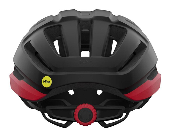 Kask szosowy GIRO ISODE II INTEGRATED MIPS czarno-czerwony
