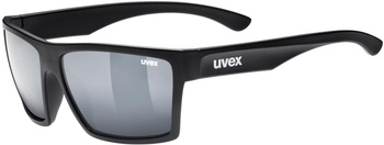 Okulary Uvex LGL 29 (czarny mat | srebrne soczewki mirror S3)