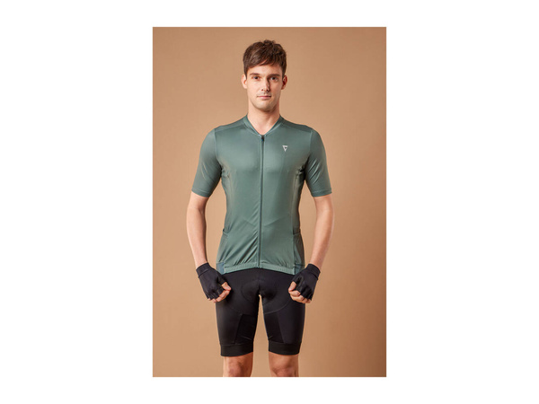 Koszulka z krótkim rękawem i zapięciem Giant Gabbro Misty Forest