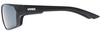 Okulary Uvex Sportstyle 233 P (czarny mat | srebrne soczewki Polavision® litemirror S3)
